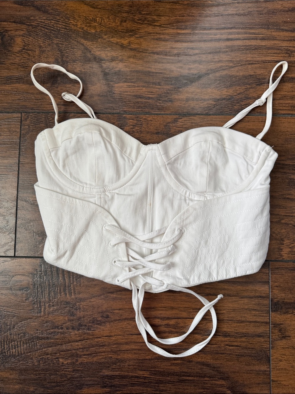 Zara Corset Crop Top